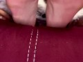 daddy do u want to cum all over my feet?