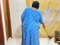 Huge Hanging Milky Tits & Ass Hot Indonesia Muslim Aunty Clean My Room & Try To Seduce me For Sex