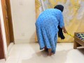 Huge Hanging Milky Tits & Ass Hot Indonesia Muslim Aunty Clean My Room & Try To Seduce me For Sex
