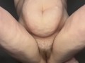 BBW With Big Tits Big Ass Plump Belly Fucked In Both HolesFrom Behind, CUM IN MY FAT WHITE ASS 😍🍑