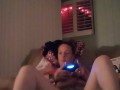 Girlfriend loves lifting up her skirt to show our fans her panties