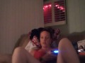 Girlfriend loves lifting up her skirt to show our fans her panties