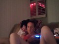 Girlfriend loves lifting up her skirt to show our fans her panties