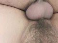I fucked her hairy pussy and her clit got hard the size of a micro penis