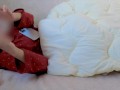 【個人撮影】ベッドでAVを見ながらオナニー♡気持ちよくて濡れすぎちゃった♡素人のリアルオナニー♡日本人女性♡
