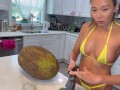 443 microbikini milf eats exotic fruit flavored with semen OnlyFans @ appleliu-76