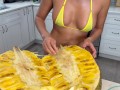 443 microbikini milf eats exotic fruit flavored with semen OnlyFans @ appleliu-76