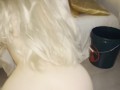 Tattooed Blonde Babe's Tight Pussy Gets Slammed Deep