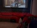 Fuck in Cinema with perfect boobs girl - Tonny and Mia