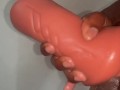 How I stretched my  toy after making a tribute to a hot bbc slut