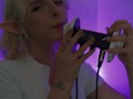 ASMR Intense Ear Licking (Close Up) with Elsa (3Dio, 4K)