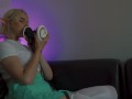 ASMR Intense Ear Licking (Close Up) with Elsa (3Dio, 4K)