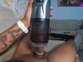 Step Mom Caught Step Son with Boner and Helps to Cum Quick on her Ass while her Husband is Working -