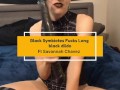 Venom Spidergirl gets pussy destroyed by Long black dildo - catch the full video on OF