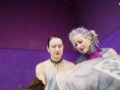 Double Domme & Strapon Pegging Tattooed Sub with Anuskatzz and Nikolaz Zpageti