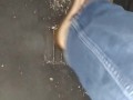 Big feet driving fast spending with Sandals under my mean sexy feet