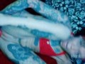 POV College Stepson Licks Stepmom's Pussy