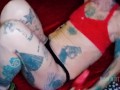 POV College Stepson Licks Stepmom's Pussy