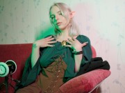 ASMR FOREST ELF | LICKING, MOUTH SOUNDS & TINGLES with Elsa (3Dio + Blue Yeti, 4K)