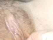 Il taquine ma chatte en gros plan!