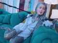 Tattoo Model Pornstar Anuskatzz talks about jelousy ASMR Youtube channel: ASMRkatz SFW inked hippie