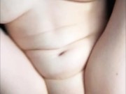 Fucking Roxy in her black knee high socks, and cumming on her belly