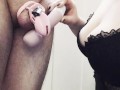 No Escape: Vibrator  Chastity Slave to Cum