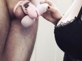 No Escape: Vibrator  Chastity Slave to Cum