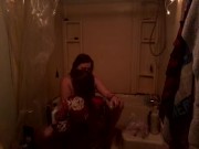 Getting head lesbian style done by two bisexuals