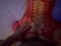 Horny Step Sis Takes A Huge Load In Her Ass