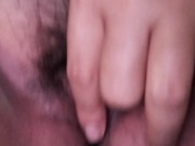 Pinay fingering and big tits