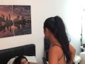 I fuck my girlfriend with a strap-on until she has an orgasm