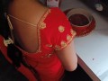 Horney indian desi cut bhabhi and devar karva chauth fucking she cheat husband and get fucking dever