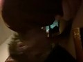 Amateur Wife’s mad hubby wants head so she takes it out on his fat cock