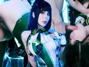 Glory Hole from EVE. Stellar Blade. Deepthroat and facial - MollyRedWolf