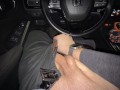 Load Moaning and hard cock! \\ Public in the car!!