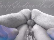 Scopami forte il culo e non fermarti che voglio godere come una troia! 💦💦 (Doppia sborrata anale)