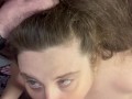 Throatfucking Chubby Cum Slut Huge Cumshot On Tongue & Face