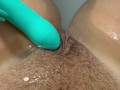 Masturbating in the bath with Rabbit Sextoy
