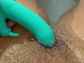 Masturbating in the bath with Rabbit Sextoy