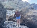 shameless girl pissing on public beach compilation