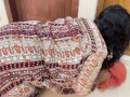 Big Ass Egyptian Hot Maid stuck under bed & Naked Her ass 