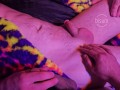 Two bi couples suck and fuck the night away in swinger foursome