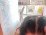 girl and happy to suck my cock