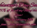 Valentine’s Day Sale!