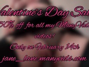 Valentine’s Day Sale!