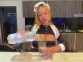 Sexy big ass maid ends up seducing her boss