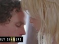 FAMILY SINNERS - Slutty Blonde Step Sister Rides On Her Step Brother's Cock Like There's No Tomorrow