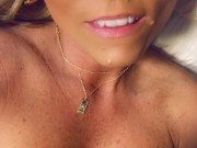 Dirty talking hot milf moaning want to fuck her pussy