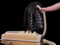 Vacuuming Girlfriend's Black Titanium Down Jacket with Electrolux AP200